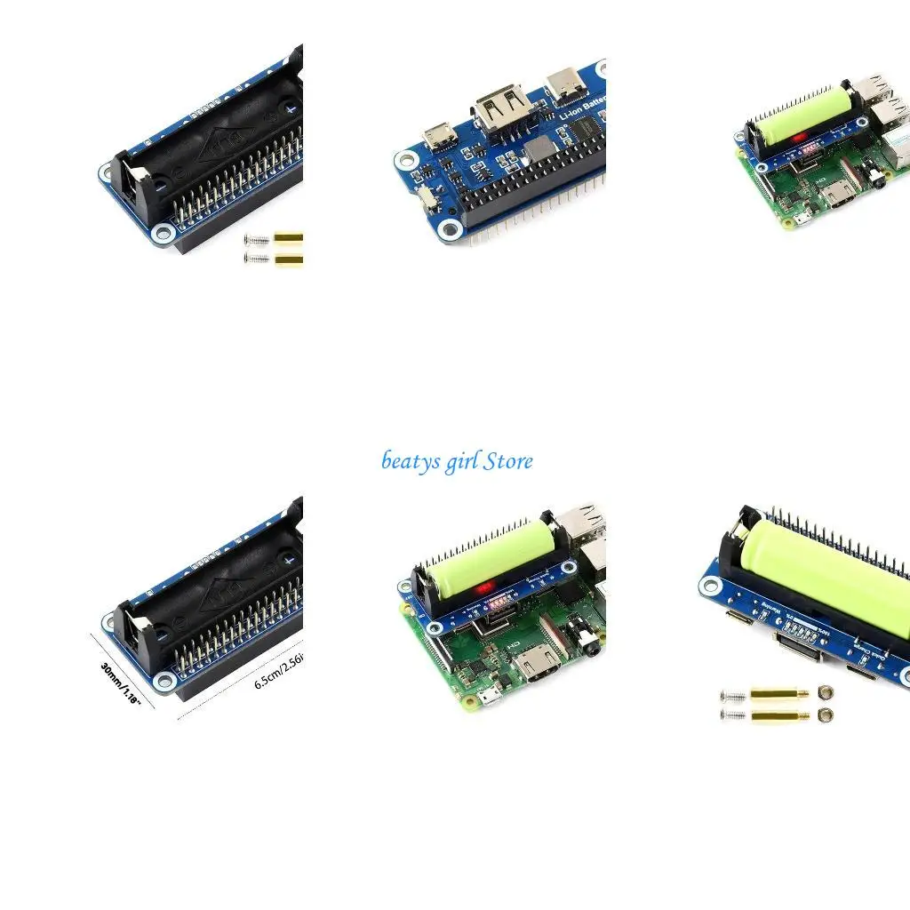 

C7AB Bi-Directional Quick Supports SFCP 5V Output for RaspberryPi 4B/3B+