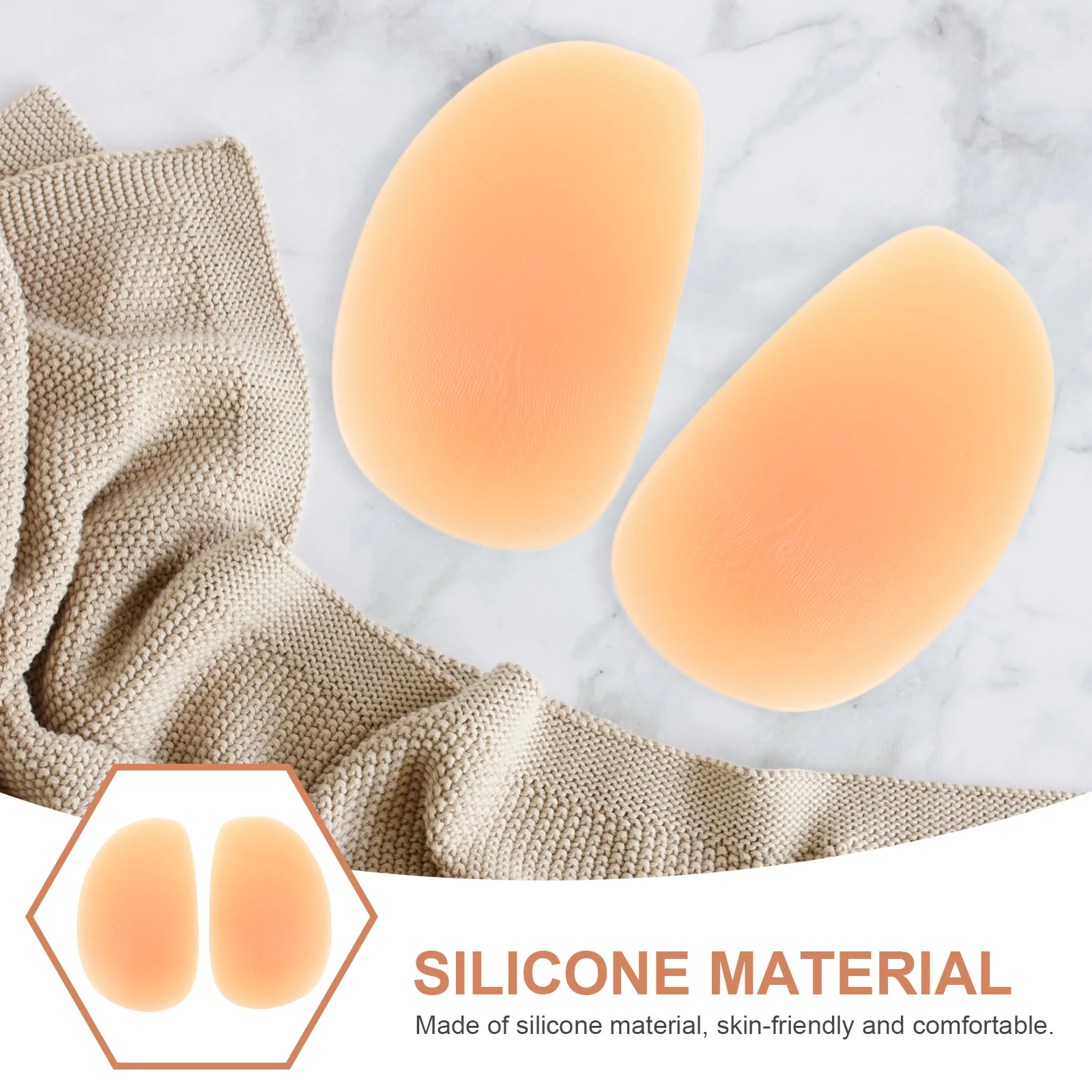 

1 Pair Silicone Butt Lifters Panty Butt Shapers For Women Hip Buttock Cushions Body Shaping Underwear Pads