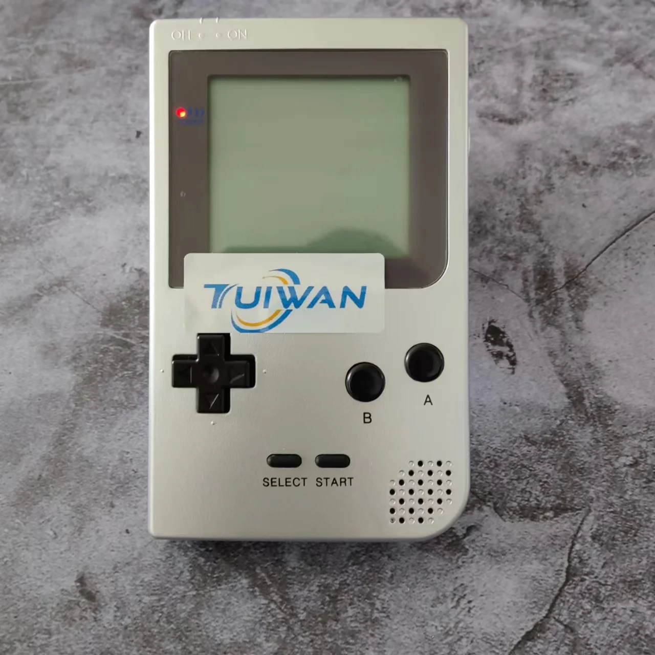 Silver Refurbished Regular Origin Screen For  Nintendo Gameboy Pocket GBP  System Tested and Working