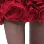 Special Designs Floral Dresses Pleated Layered Prom Gown Red Above Knee Length Costumes Mini Dresses Off Shoulder New Collection