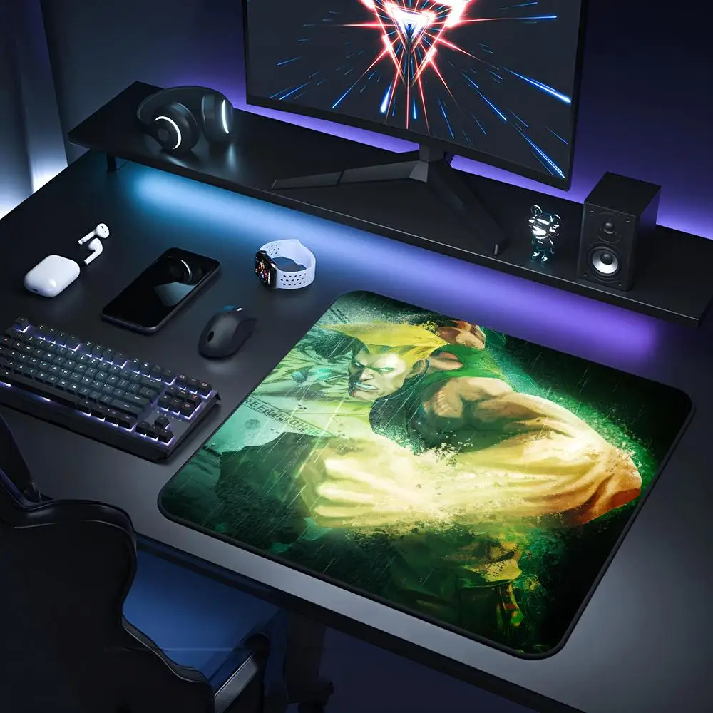 Street Fighter Chun Li Mouse Pad Gaming Laptops Keyboard Mat Deskmat Pc Accessories Desk Protector Mousepad Gamer Mats Anime Mau