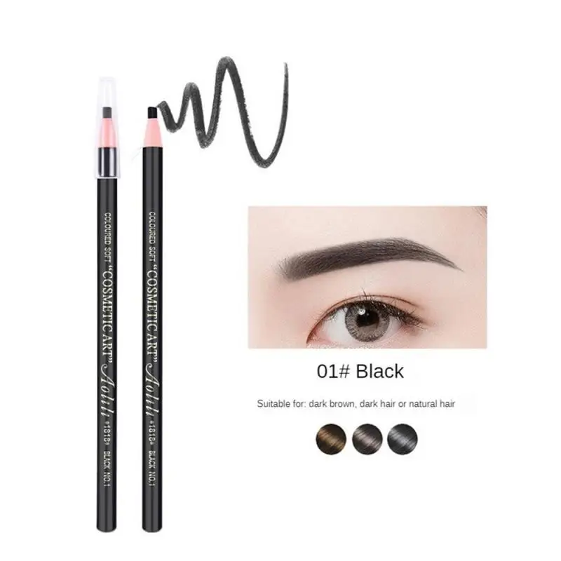 Eyebrow Pencil Cosmetics For Makeup Tint Waterproof Microblading Cheap Pen Black Brown Available Natural Beauty Wholesale