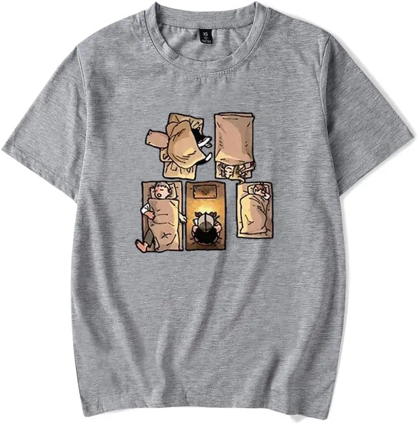 

Delicious in Dungeon Merch 2024 Anime T-Shirt Casual Short Sleeved T Shirt Unisex Tee