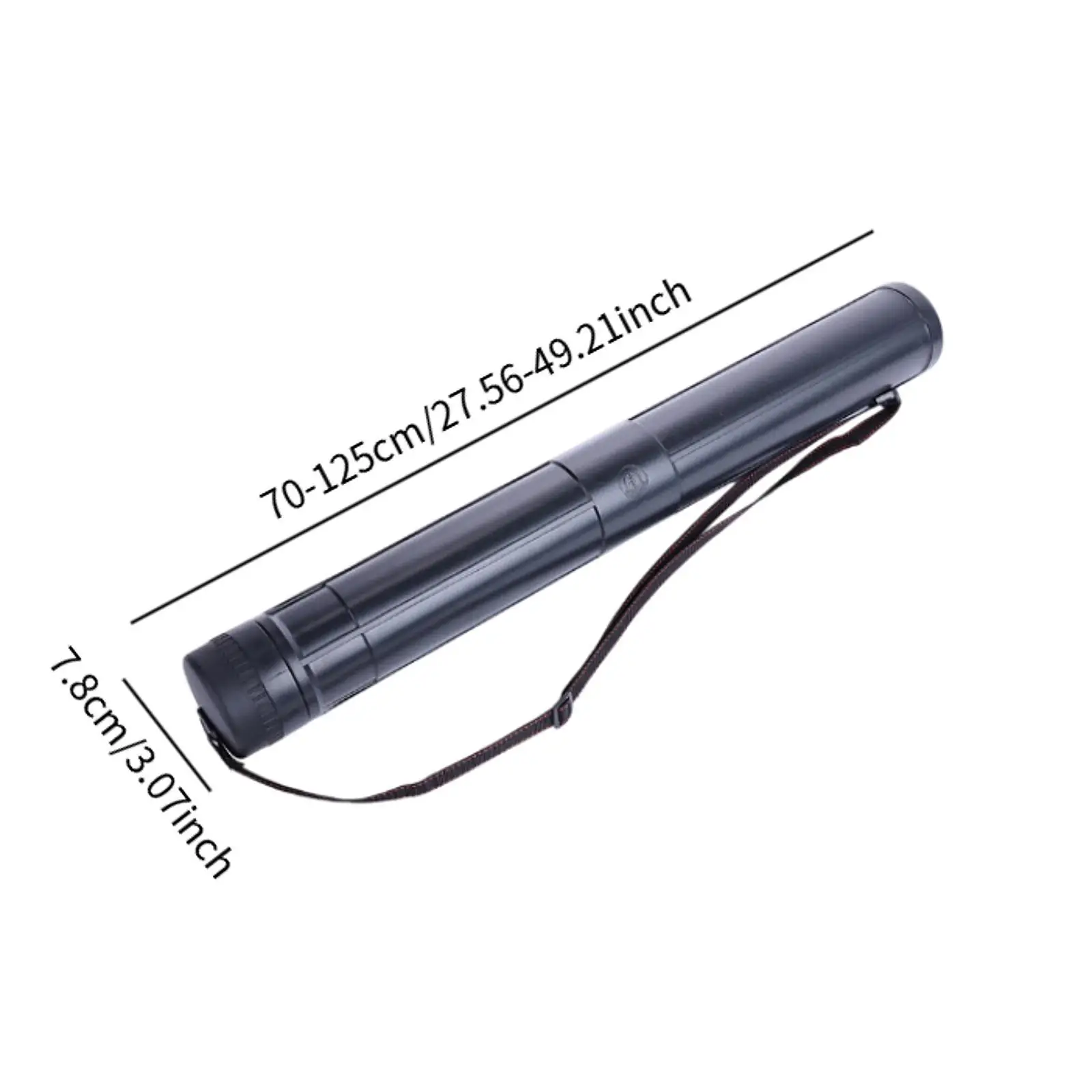 Extendable Poster Tube Extendable Multifunctional Portable Document Storage for Painting Maps Transport Pictures Drawing Picture