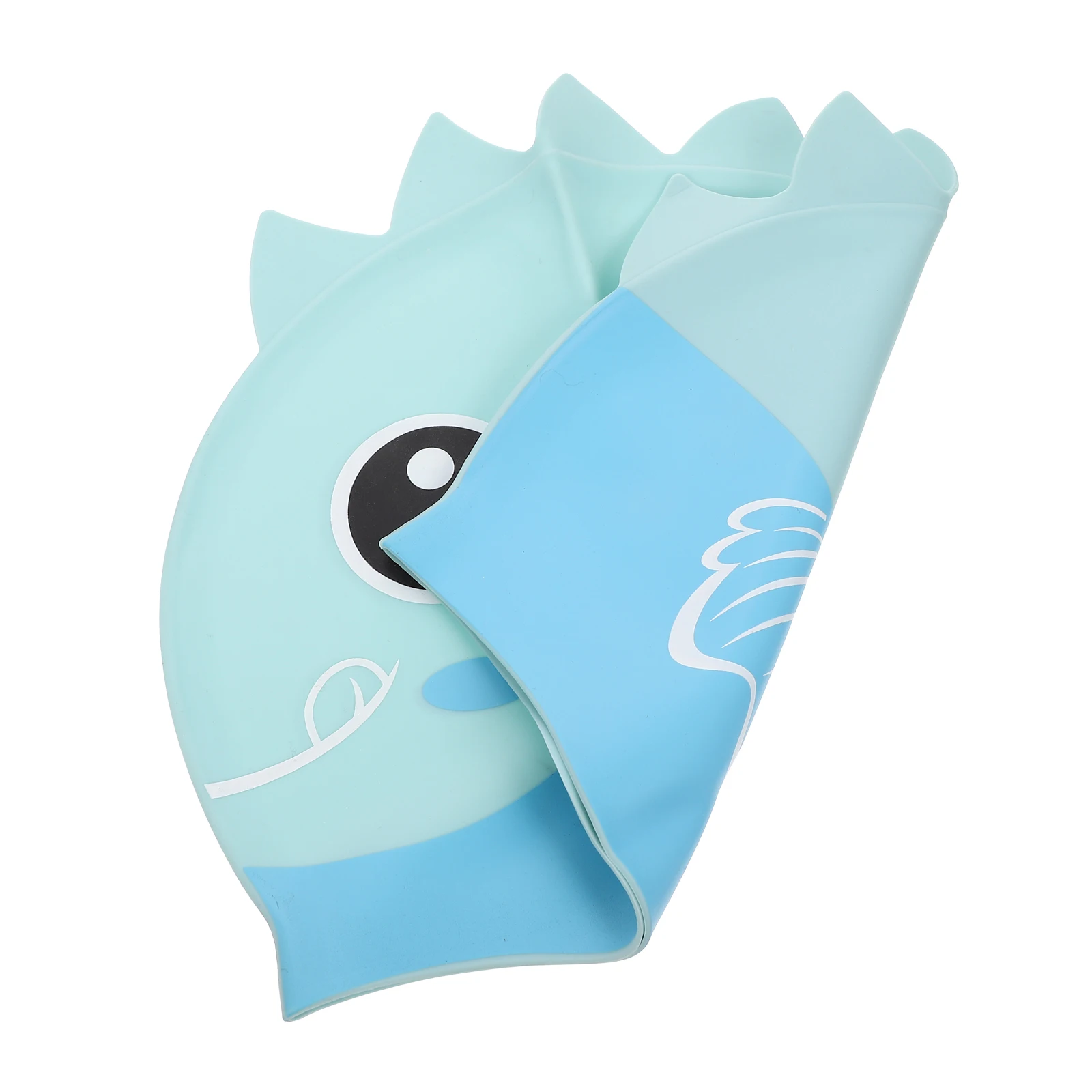 

Silicone Swim Caps Kids Waterproof Dinosaur Design Chlorine Resistant Toddler Elastic Bathing Accessories Swim Hat