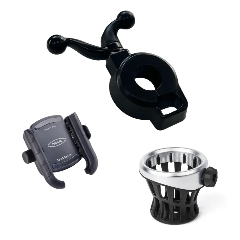 Goldwing GL1800 Motorcycle Handlebar Cup Holder Drink Mounted For Honda Gold wing GL 1800 F6B DOT 2018-2024 handlebar bracket