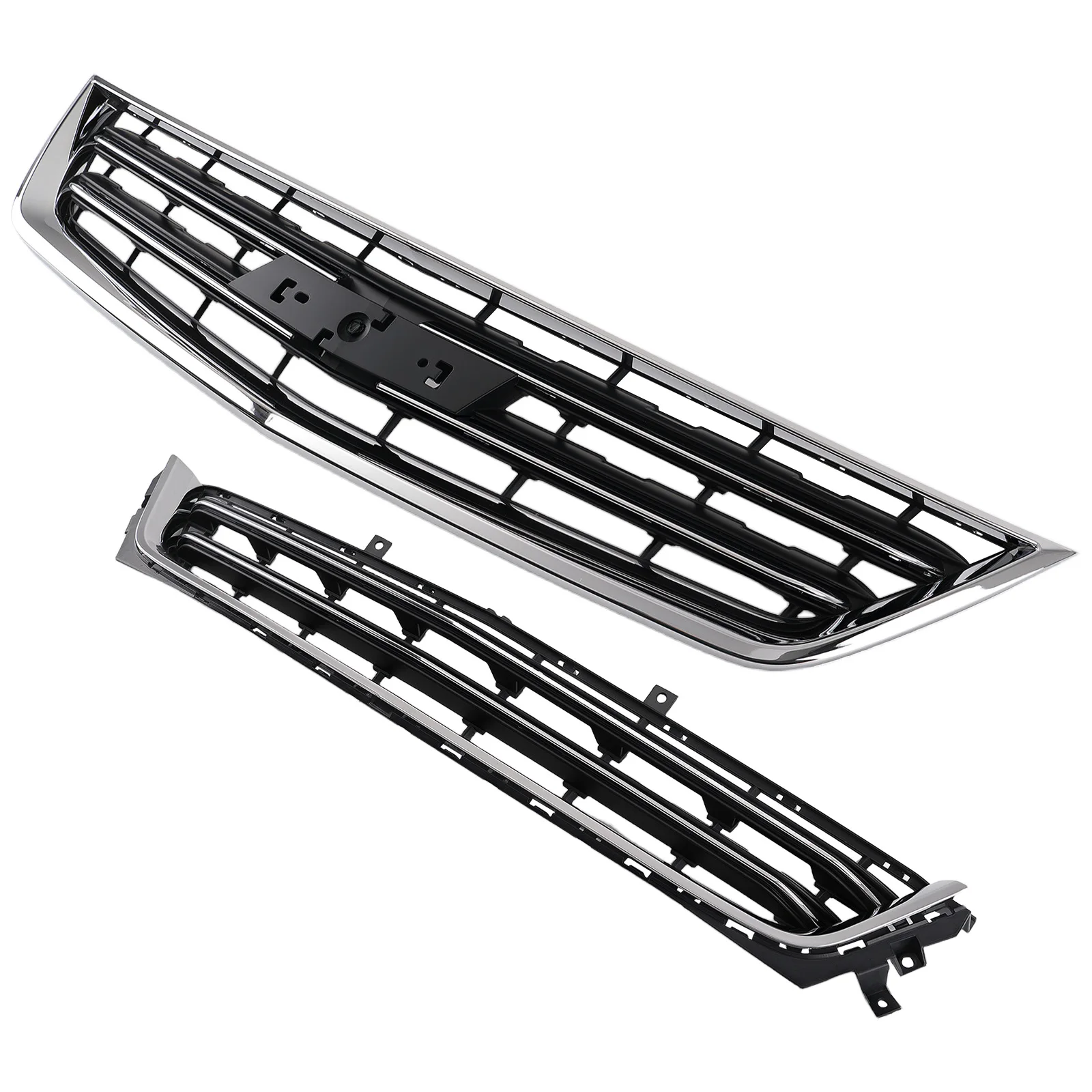 Front Bumper Upper+Lower Grille for Chevrolet Impala Sedan 2014-2020 23354886