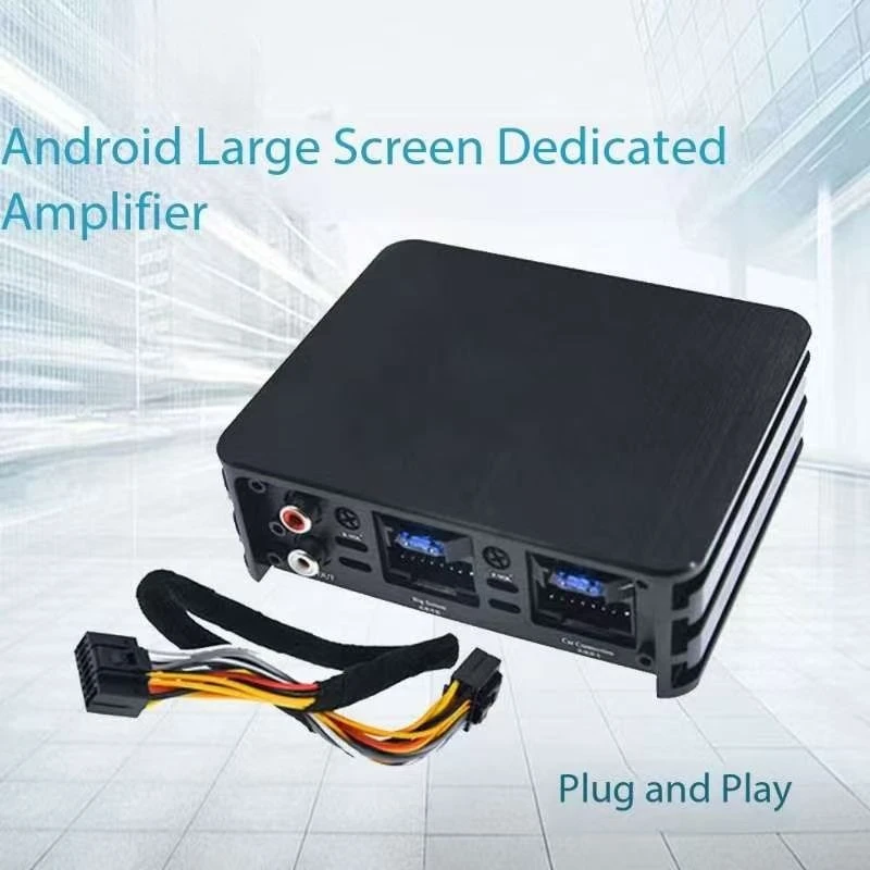 Hot Model plug and play Non-destructive installation 4 Channel Car Audio Dsp Amplifier 60W*4 Android Dsp Car Radio Amplifier