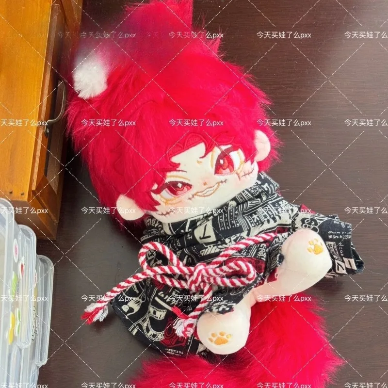 20cm Anime Gra Identity V Płaczący Klaun Kawaii Cosplay Bawełniana Lalka Ciało Kreskówka Miękkie Pluszaki Figurki Kolekcja dla Fanów Prezent