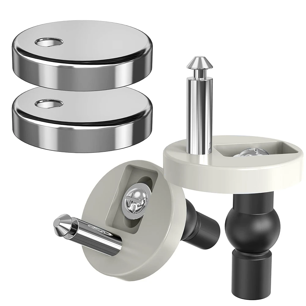 

Toilet Seat Bolts & Screws Quick Release Top Hinge Fixings Expanding Rubber Top Nut Screws Universal Toilet Seat Replacement Kit