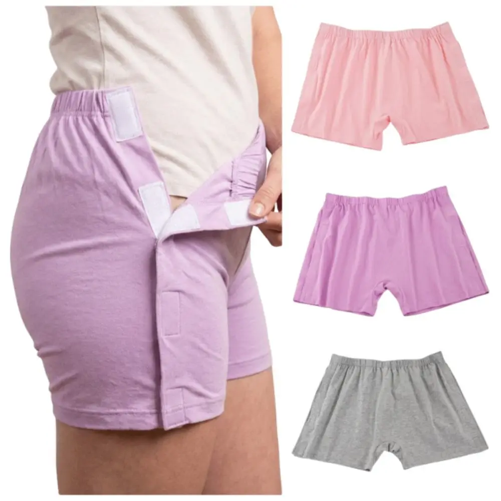 Easy To Wear Women's Care Underpants Elastic Skin-Friendly Adult Paralysis Pants Multifunctional Breathable Open-Side Underwear