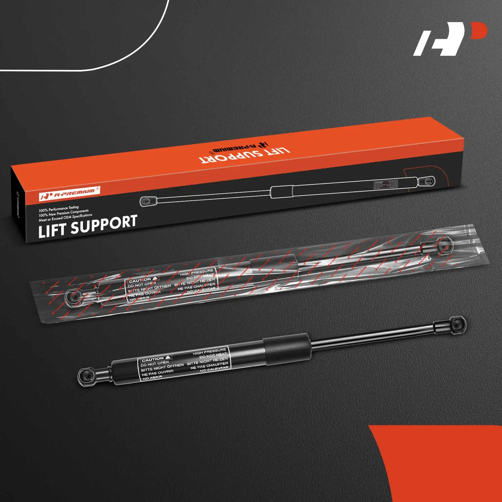 A-Premium 2Pcs Rear Tailgate Lift Supports Shocks Struts Gas Springs for Lexus SC430 2002-2010 - view 2