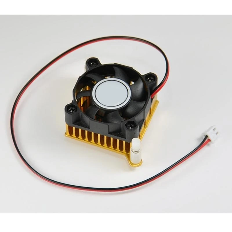 D0UA Aluminium Heatsink Fin Coolers DC5V 12V 40mm DC5V 12VFan for PC Northbridge Chipset Cooling and Small Electronics