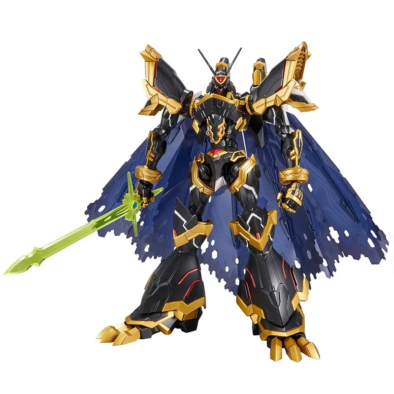 Bandai Original Figure-rise Standard Amplified Digimon Adventure ALPHAMON Anime Action Figure Assembly Model Kit Robot Toy Gift