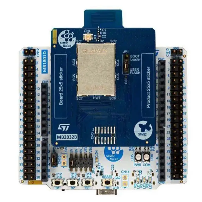 

NUCLEO-WB09KE STM32WB09KE Ultra Low Power Radio Bluetooth Development Board