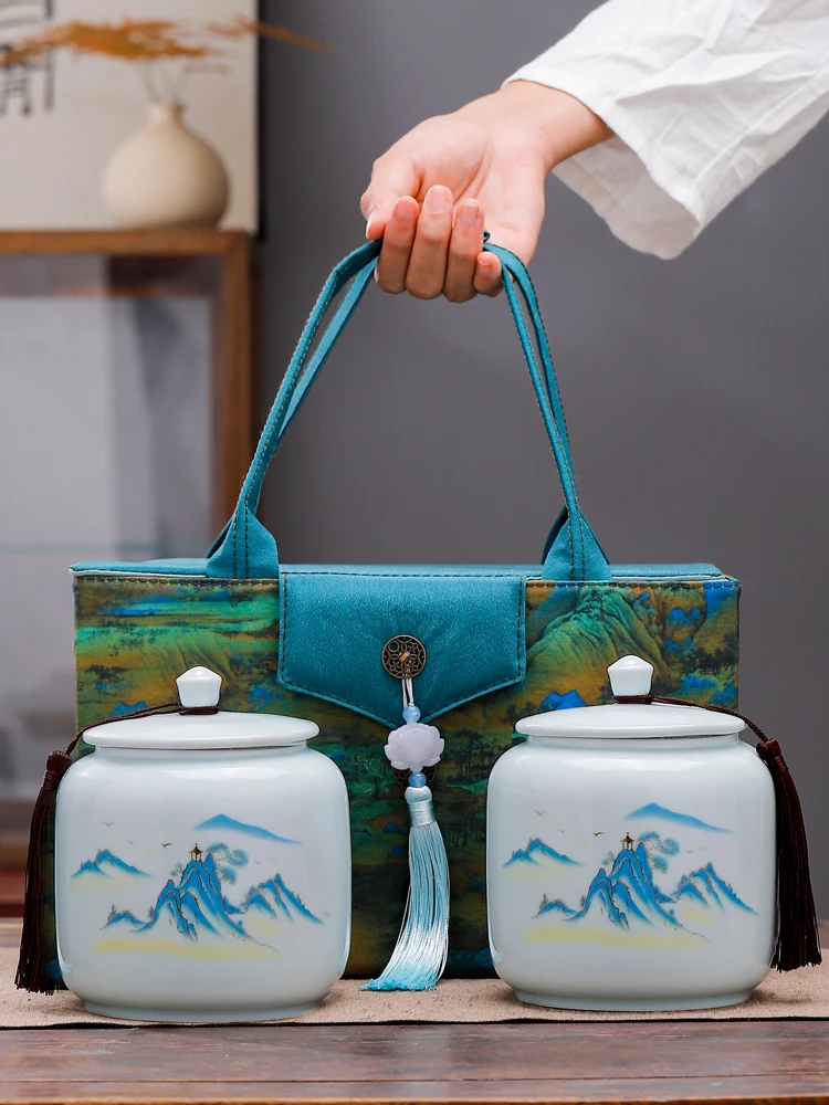 

Подарочная коробка для чая в ретро-стиле: упаковка для красного чая, чая Лун Дэ Вэнь, Би Ло Чунь, Пуэр, белого чая, а также пустая коробка для упаковки.