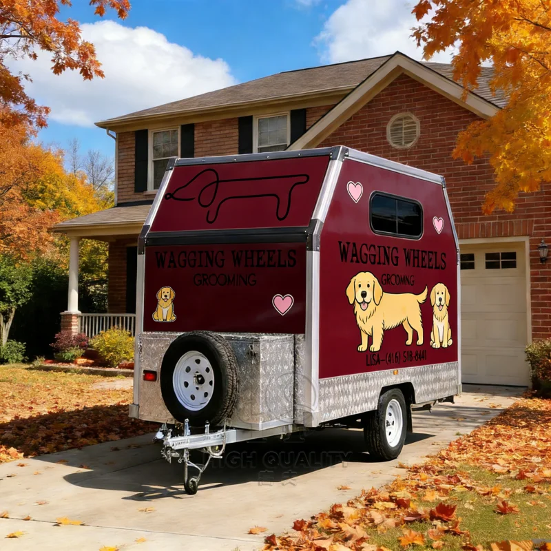 Best Selling Pet Grooming Van For Business Use With Custom Layouts And Marketing Support Included