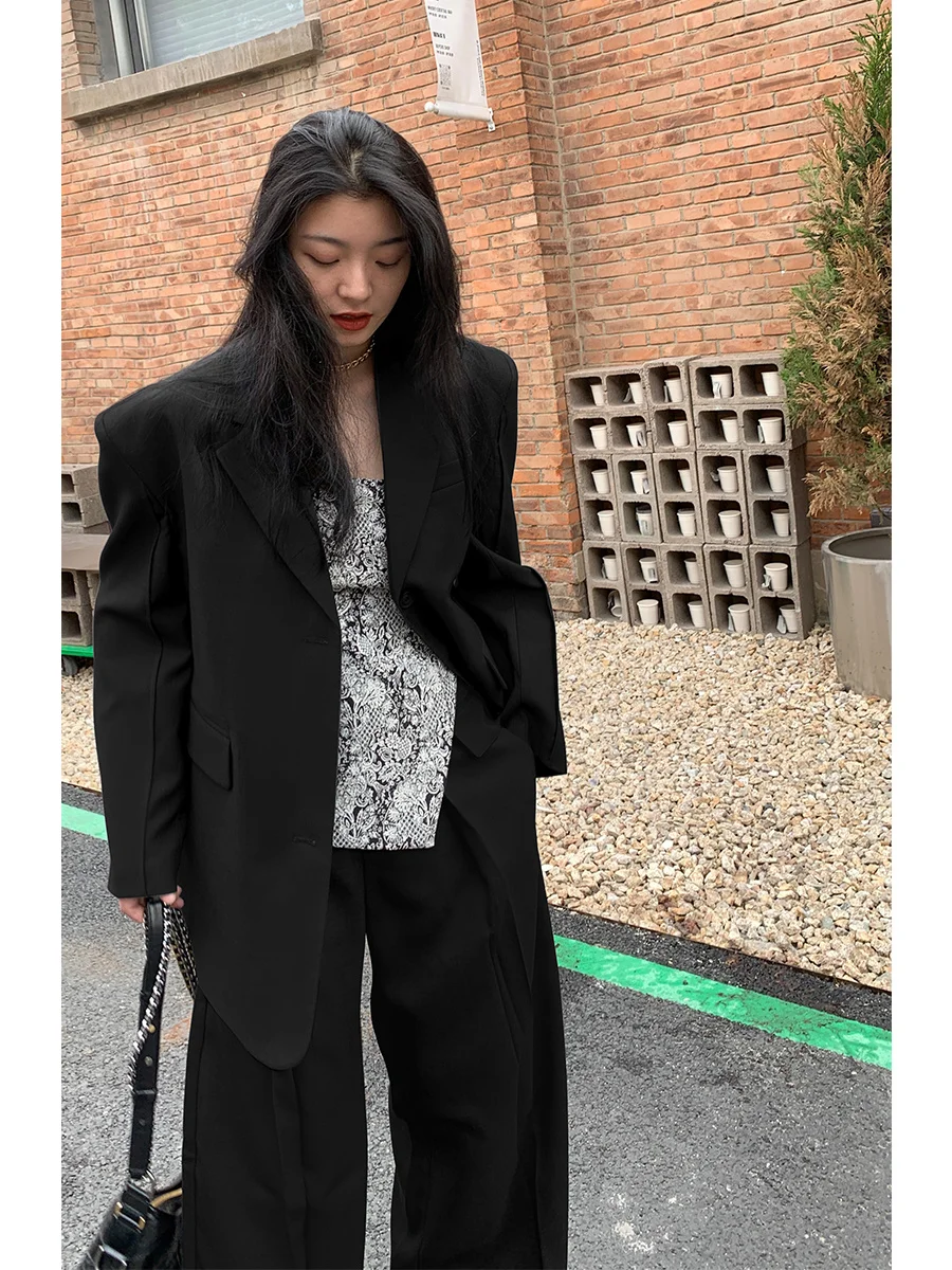 

Commute Blazer Overcoat Female Women'S Coats Wedding Roll-Up Atmosphere Sensible High-Grade Lock Champagne Famale Double-Row