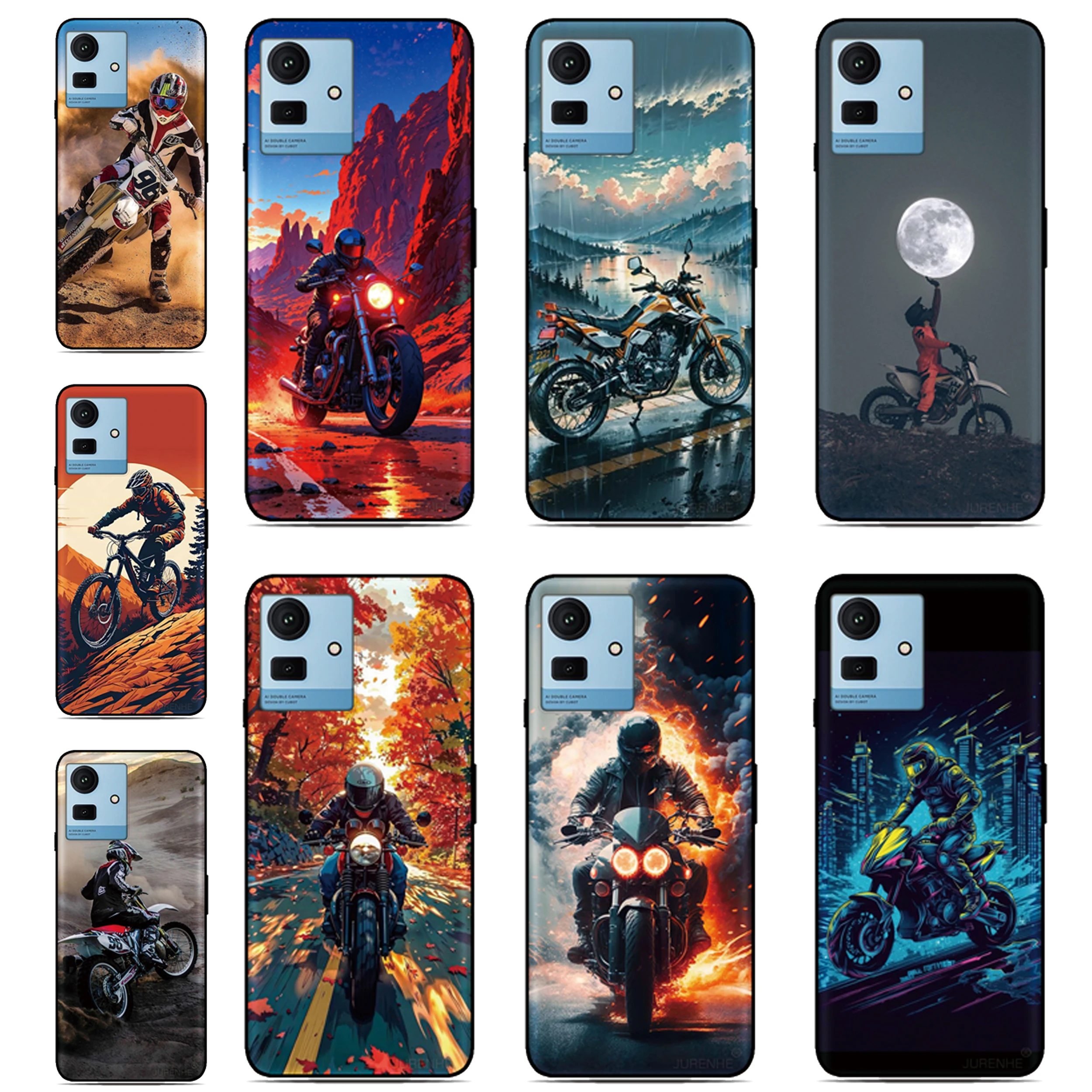 Funda para teléfono de motocicleta y coche para Oukitel C69 C3 C2 C68 C62 C61 C57s C57 C58 P1 C1 Pro C59 C53 C51 C50 C38 C36 C35 C21 WP50