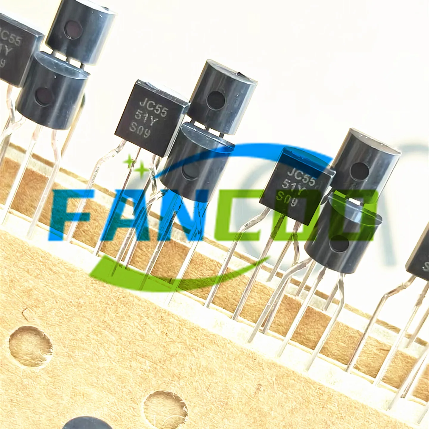 2N5551YTA 2N5551 2N5551-Y 2N5401YTA 2N5401 TO-92 NPN PNP General-Purpose Amplifier Transistor JC5551Y JC5401Y JC 5401Y 5551Y