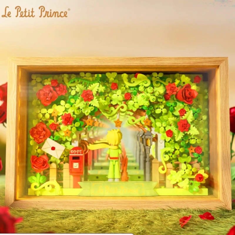 

Маленький принц, строительные блоки, бездневное зеркало, фоторамка, украшения, сборная модель, коллекция развивающих игрушек, подарок