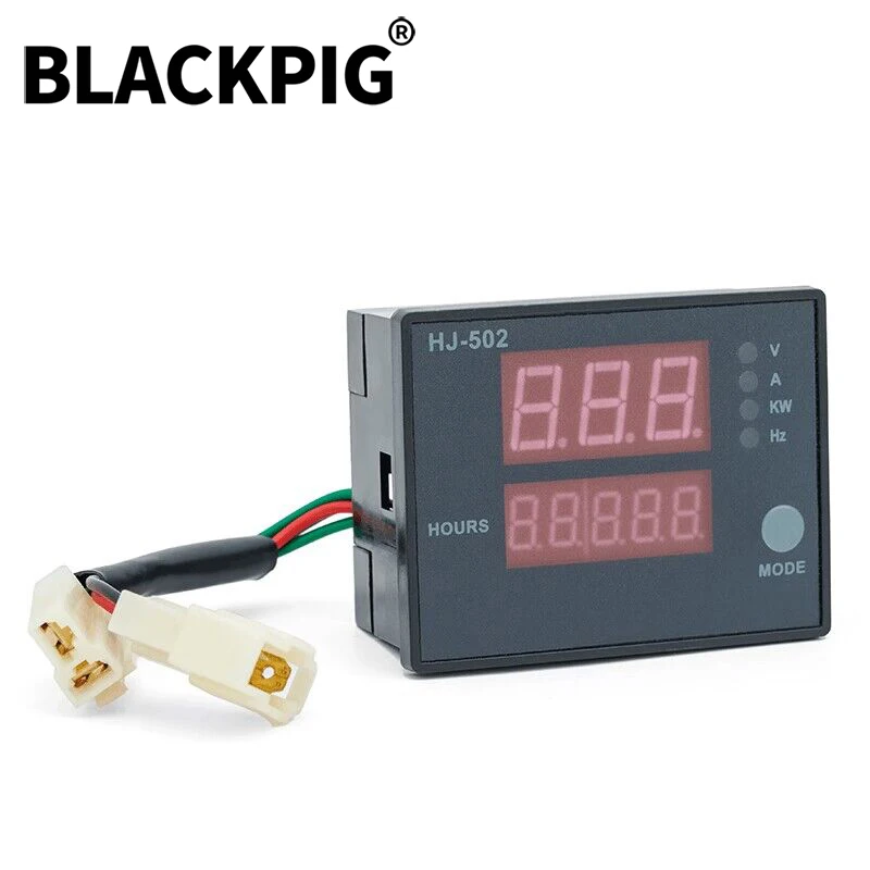 8 Wires 4 Wires HJ-502 Generator Digital Meter With Protection Multifunction Meter Special Instrument Generator Parts