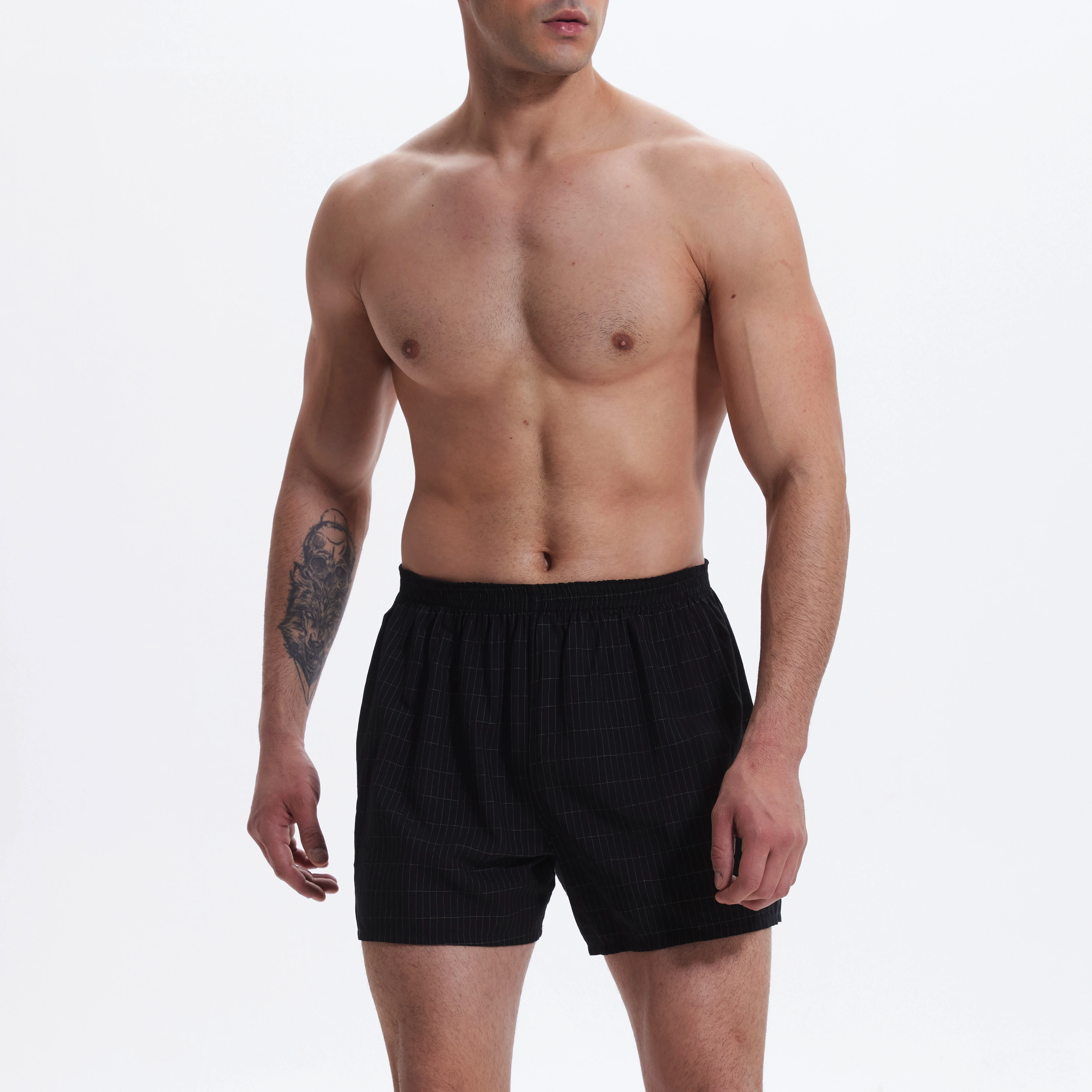 

Silver Fiber Boxer Shorts Powerful Anti-Bacterial Bamboo Silver Fabric with Self-Cleaning Technology That Kills 99.999%Germs