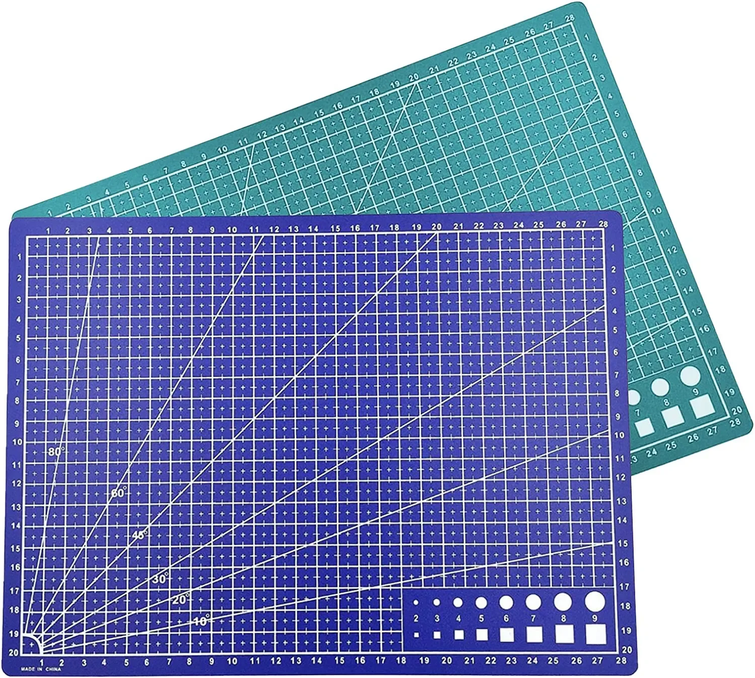 A3 A4 A5 PP Schneidematte für Arbeitstisch, Patchwork Schneidpad, Nähmatte, Manuell, DIY, Messer, Gravur, Leder Schneidebrett, Einseitige Unterlage Patchwork Schneidepad Multifunktionale Schneidematte Klingenmatte – Detail 2