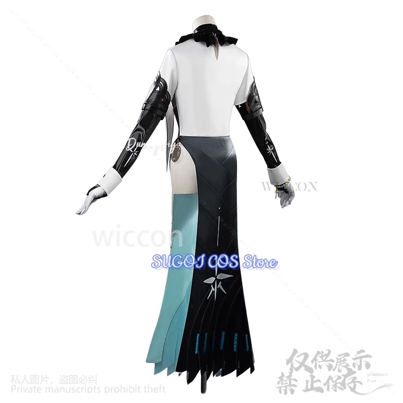 Anime Game Goddess Of Victory NIKKE Cosplay Princess Sexy Backless Nun Dress Gothic Punk Lolita Halloween Hat Props Customized