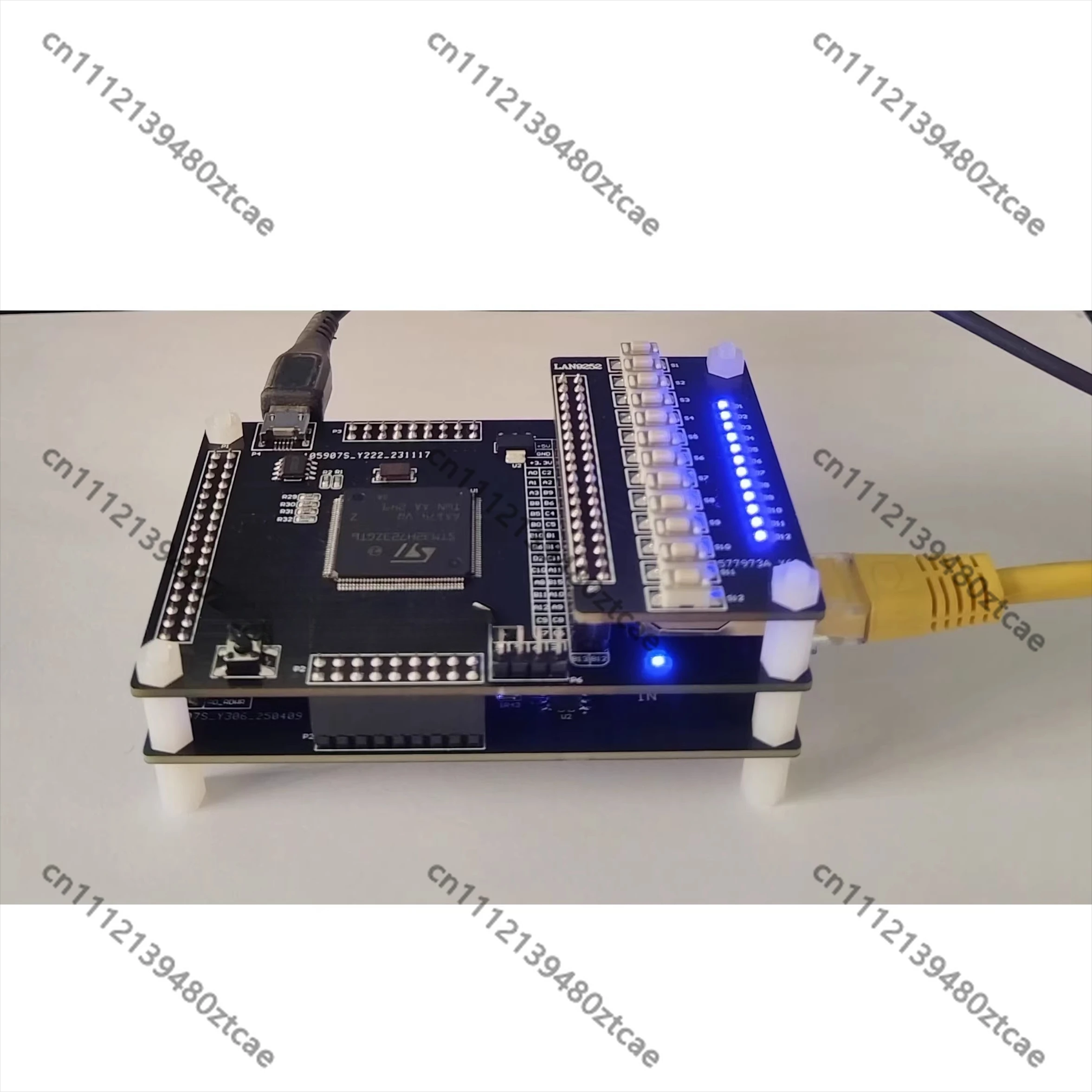 STM32H723ZGT6 LAN9253 EtherCAT Slave Development Board 32IO CIA402 Motion Control Module