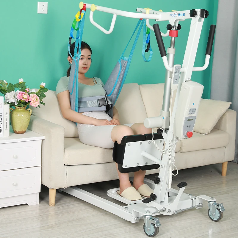 Best Selling Lightweight Physiotherapy Portable Foldable Medical Equipment Electric Walker Patient Lift for Long-Term Care