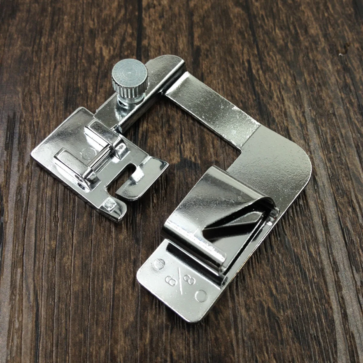 Juego de prensatelas para máquina de coser eléctrica, 3 uds., 4/8 '', 6/8 '', 8/8 '', dobladillo enrollado, pie de Metal para máquinas de vástago bajo, herramientas artesanales de costura