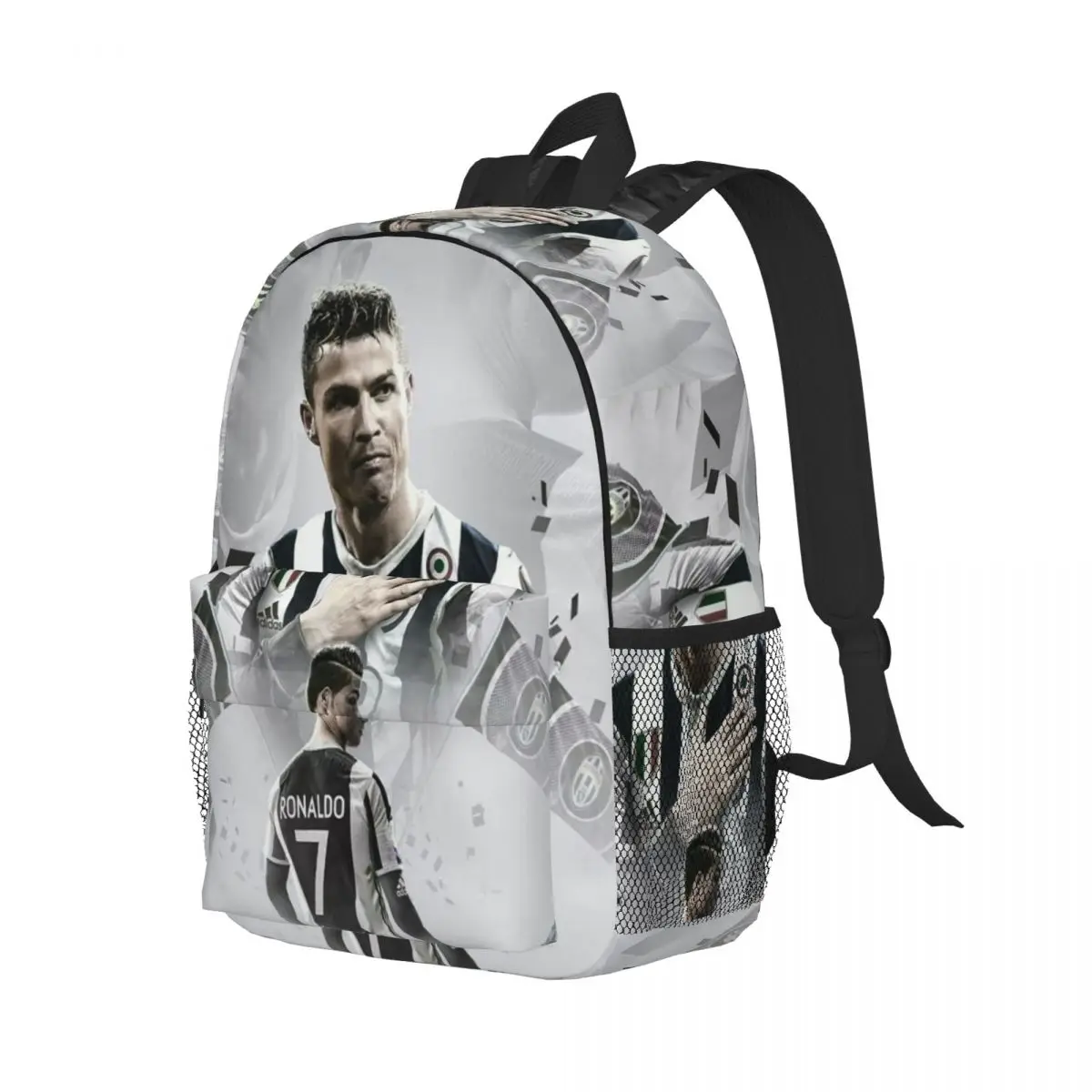 Mochilas CR7 Cristiano Ronaldo, mochila para adolescentes, mochilas escolares de dibujos animados para niños, mochila para ordenador portátil, bolso de hombro de gran capacidad