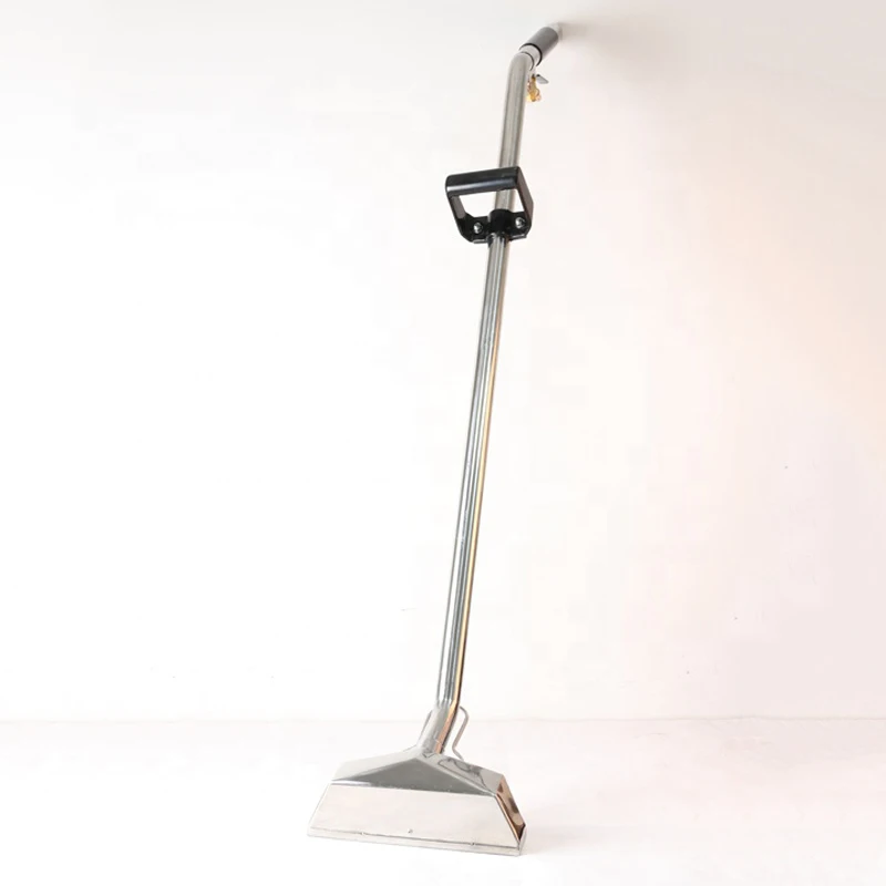 

Durable 1.5" Stainless Steel Carpet Wand "S" Shape with 4 Jet and 14 Inch Head