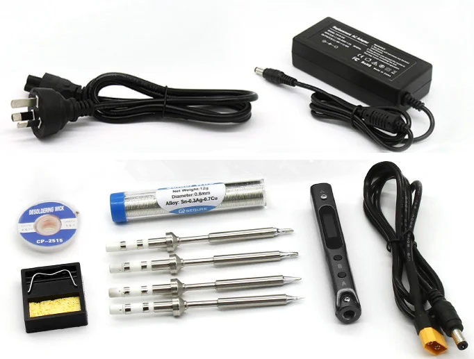 2021 SQ-001 electric soldering iron new kit uses AC input voltage 19V adapter to supply power