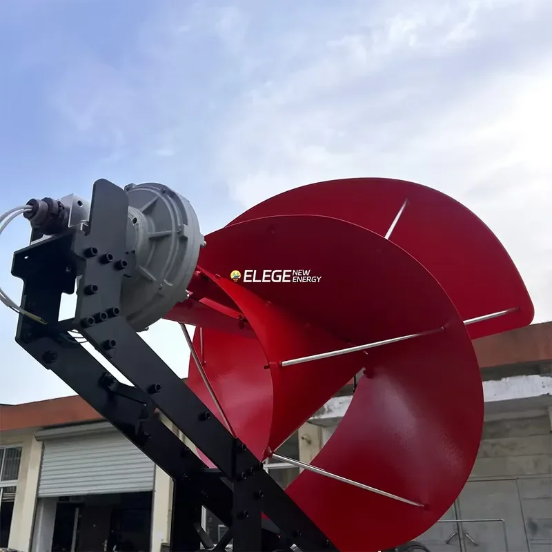 Rely-A1 Archimedes Spiral Wind Turbine Free Power Energy 1.5KW 12v 24v 48v Windmill Eolic Generator System for Home Farm Boat
