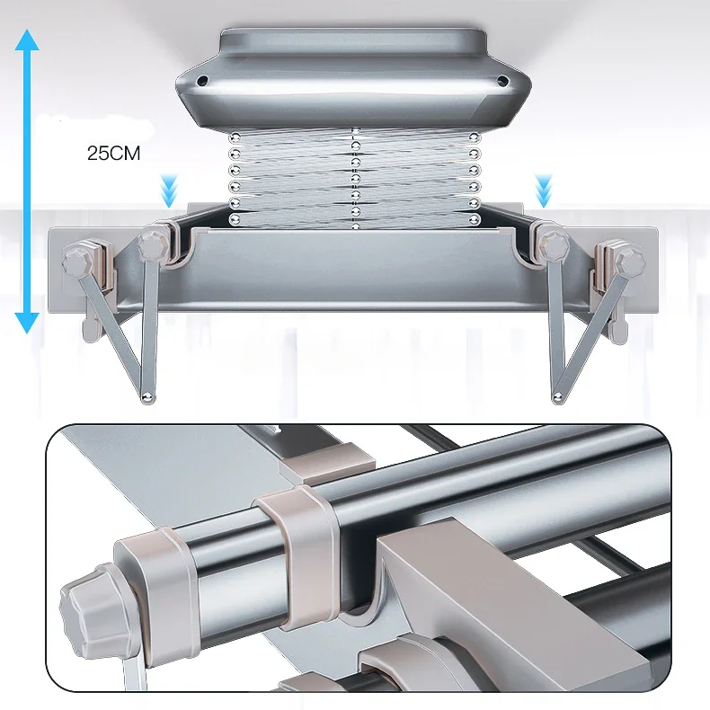 Beliebte Produkte Automatisierung Stoff Wäsche hänger Remote elektrische Decke Wäsche ständer Wäsche ständer Smart