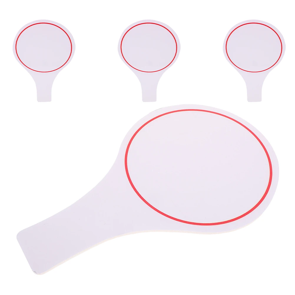 

4-летняя карточка для письма, ручное стирание, весло для ответов, теннисное игровое табло, сухой ручной знак из пенопласта