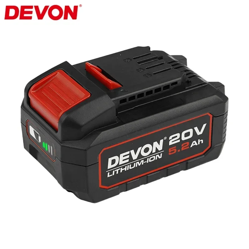 Devon 20V Batrery Pack 2Ah 4Ah 5Ah Suit for 2903 2905 5733 5831 5401 Series Cordless Tool Universal Devon Flex Battery Platform