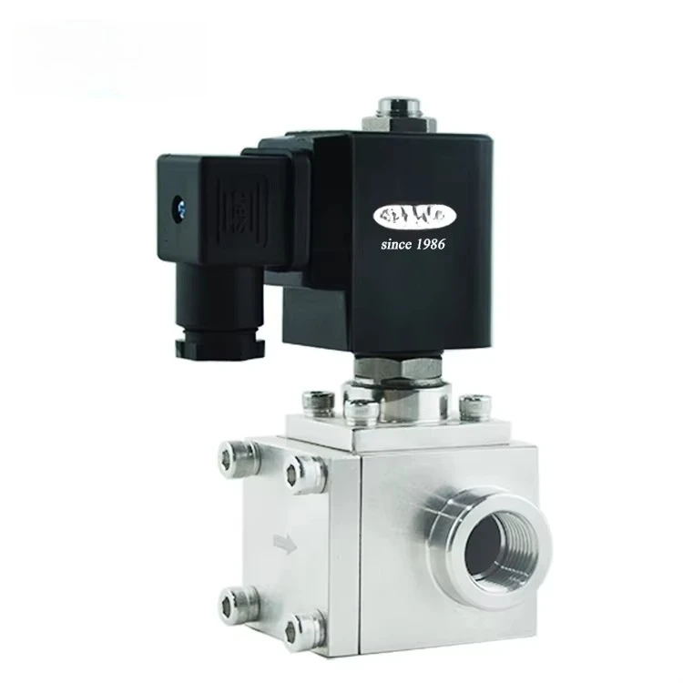 Hochdruck-Magnetventil aus Edelstahl