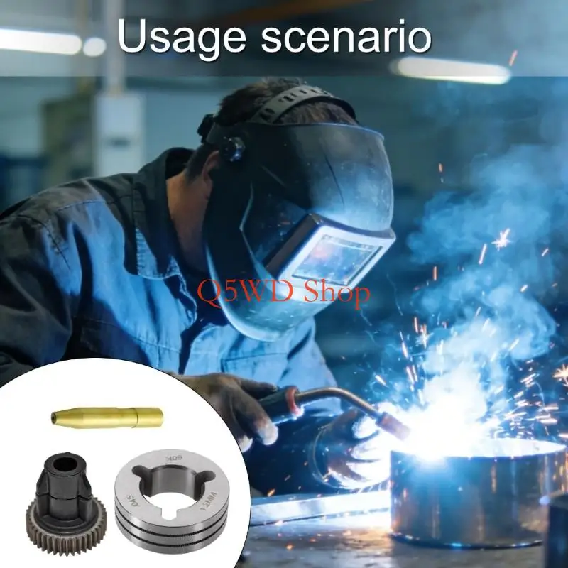 Q5WD Reliable 0.6V/0.8V/0.9V/1.0V/1.2V Welding Wire Feed System Quality Rollers Guide For Welding Jobs Consistent Result