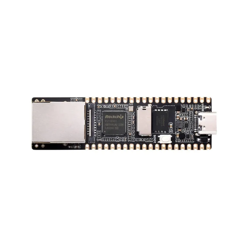 LuckFox Pico Plus RV1103 Linux Micro Development Board, Integrates ARM Cortex-A7/RISC-V MCU/NPU/ISP Processors, Ethernet Port