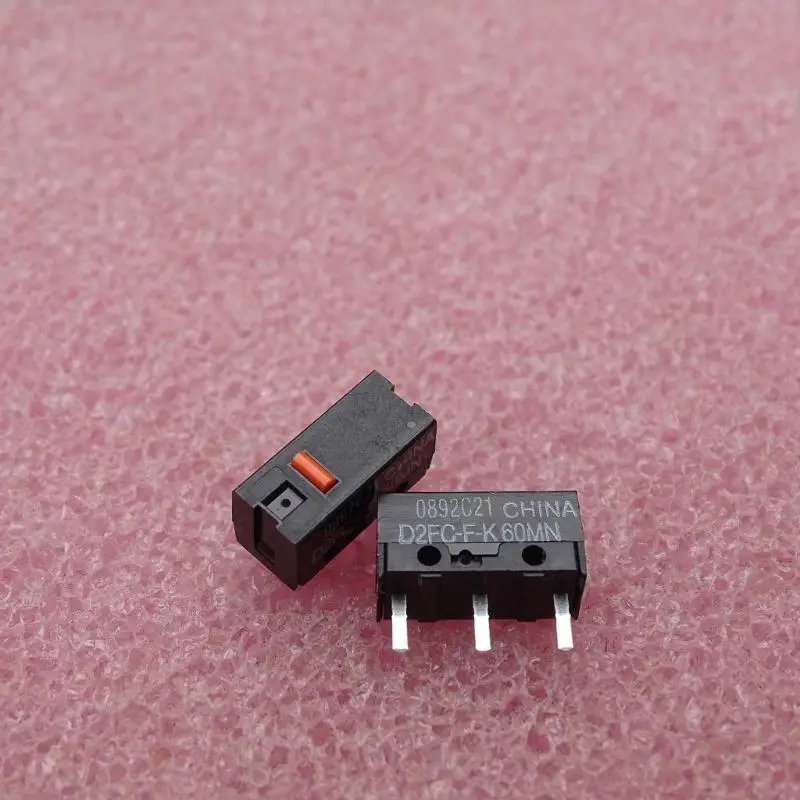 R53C 4 قطعة D2FC-F-K زر الماوس الصغير 60 مليون نقرة الماوس التبديل الجزئي