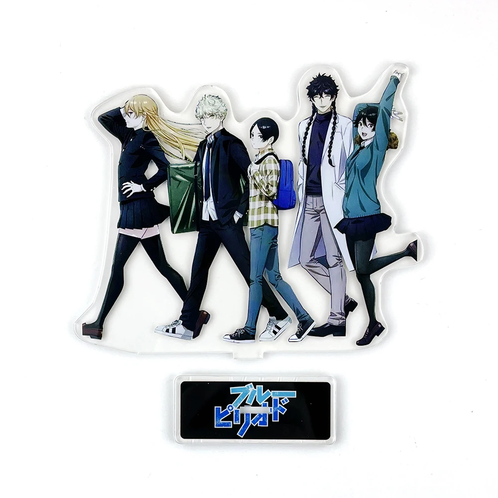 Blue period group Yaguchi Yatora Ayukawa Ryuuji Kuwana Maki Hashida Haruka acrylic standee figurines cake topper