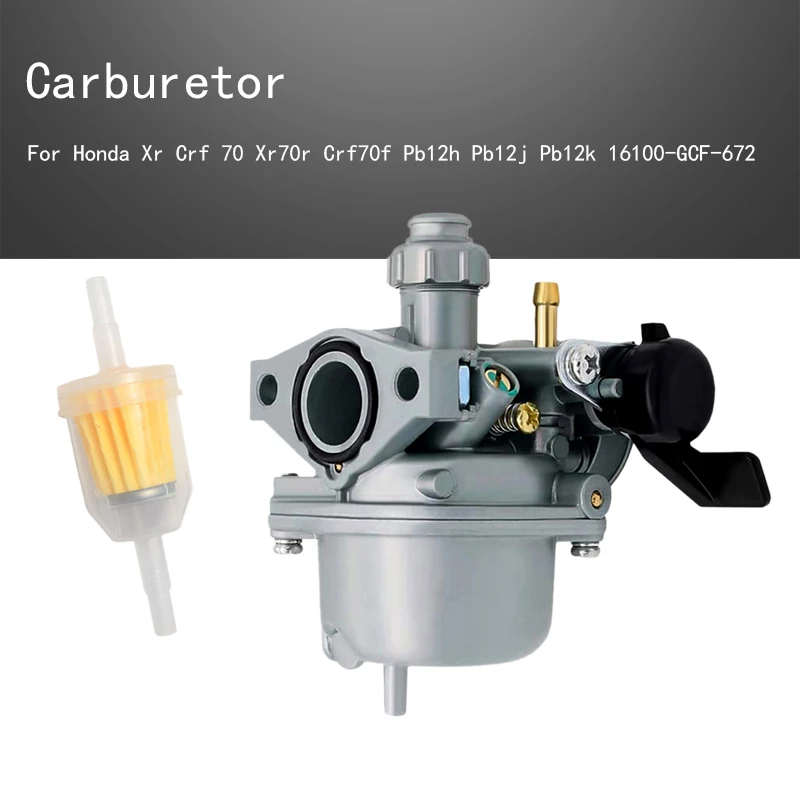 

Motorcycle Carburetor For Honda Xr Crf 70 Xr70r Crf70f Pb12h Pb12j Pb12k 16100-GCF-672