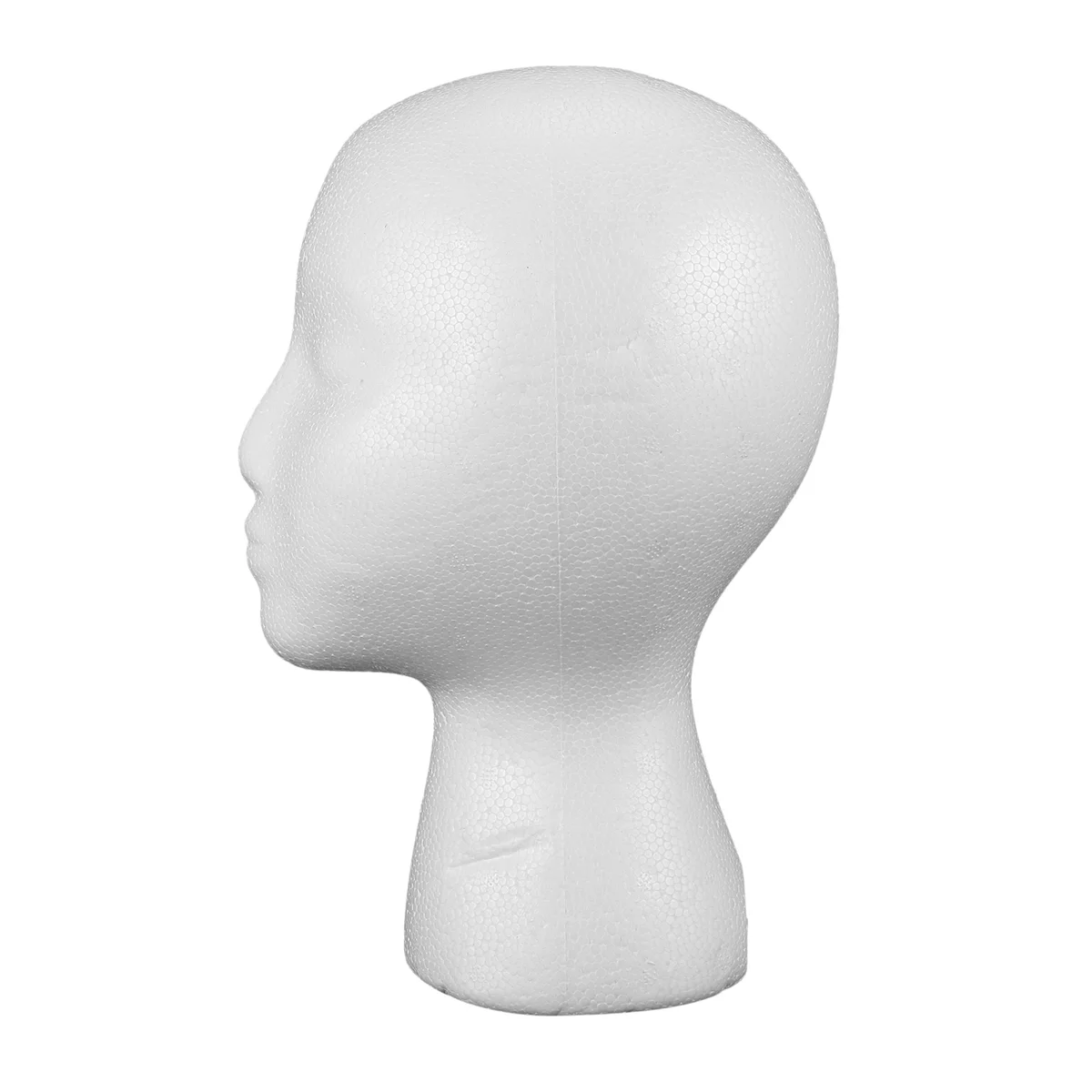 Foam Mannequin Wig Display Hat Cap Wig Holder White Foam