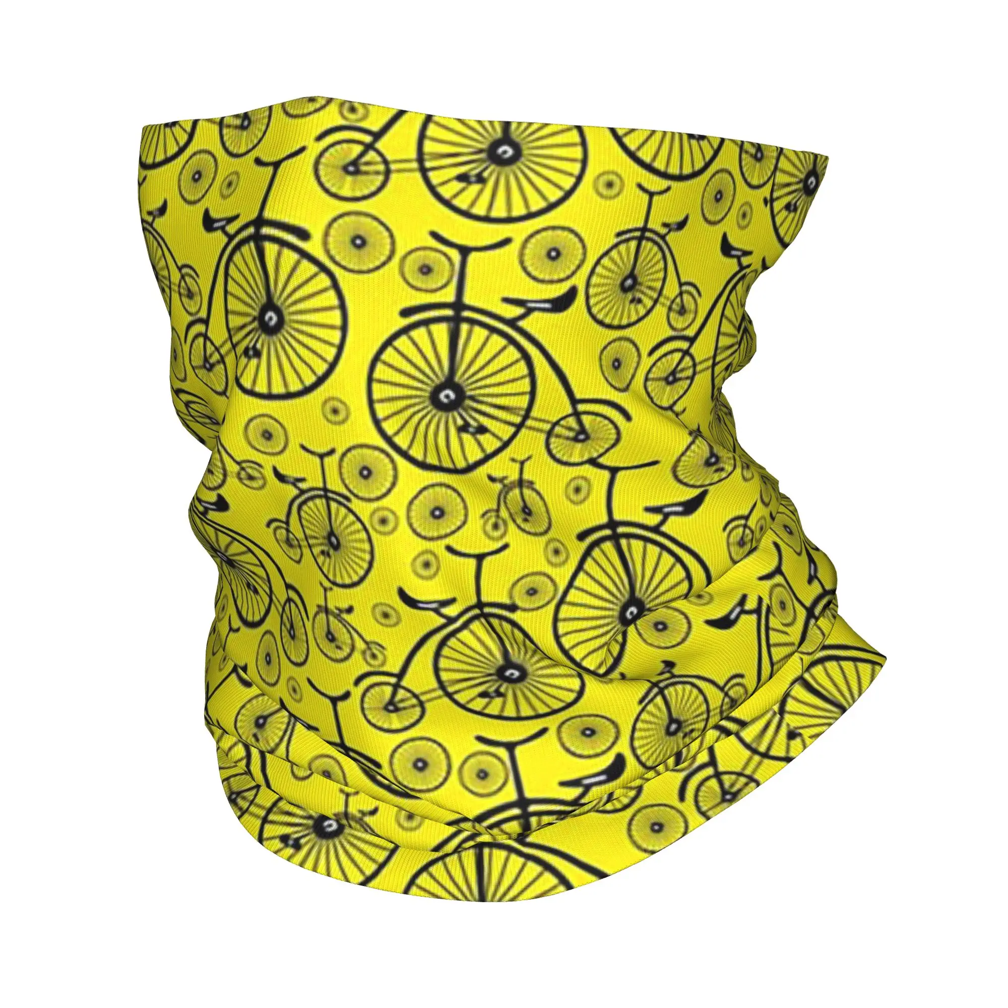 

Ярко-оранжевая многофункциональная бандана-шарф для велосипедистов с принтом, унисекс, для взрослых, для велоспорта и туризма