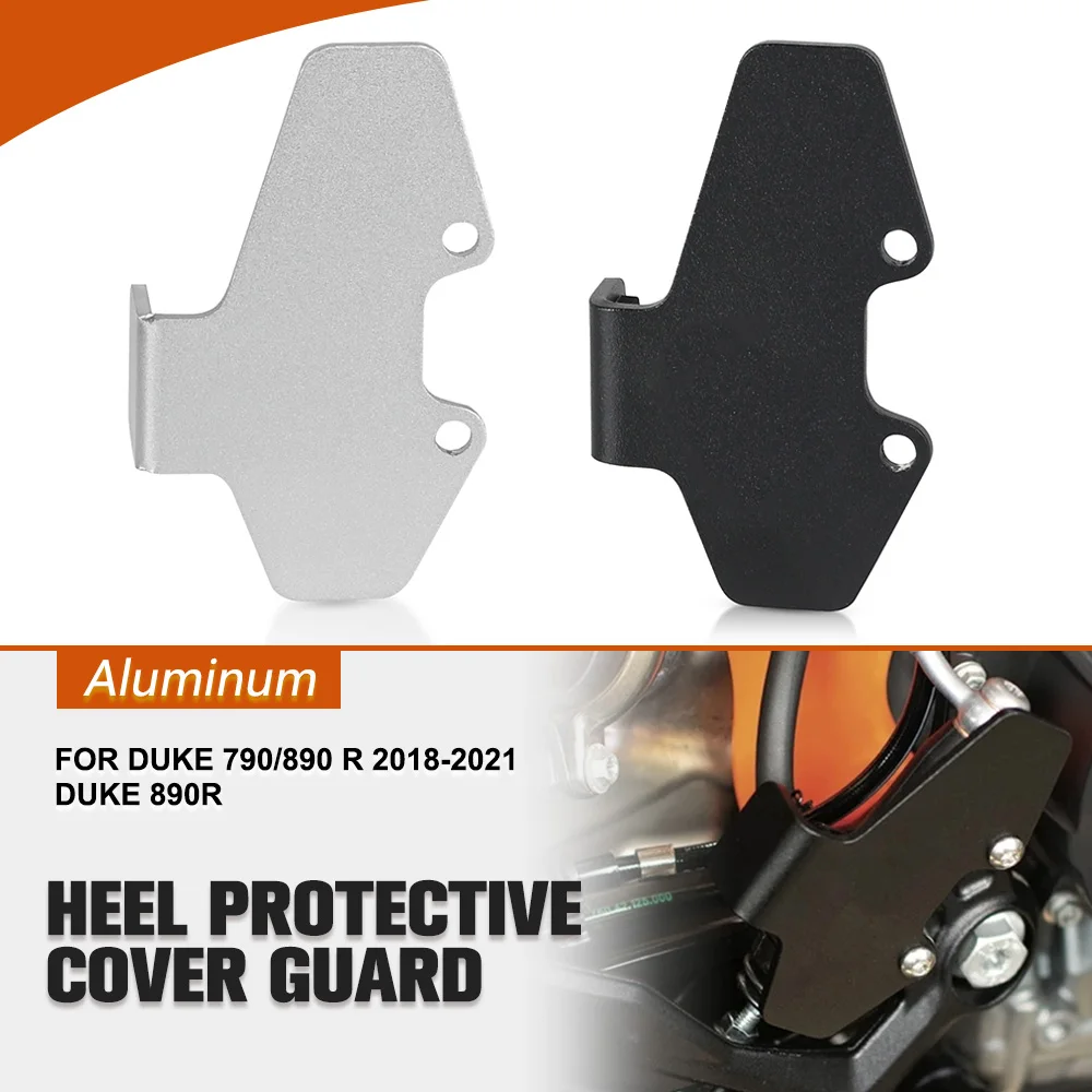 

Motorcycle Aluminum Rear Heel Guard Rear Brake Master Cylinder Guard Heel Guard For DUKE 790/890 R 2018 2019 2020 2021 Duke 890R