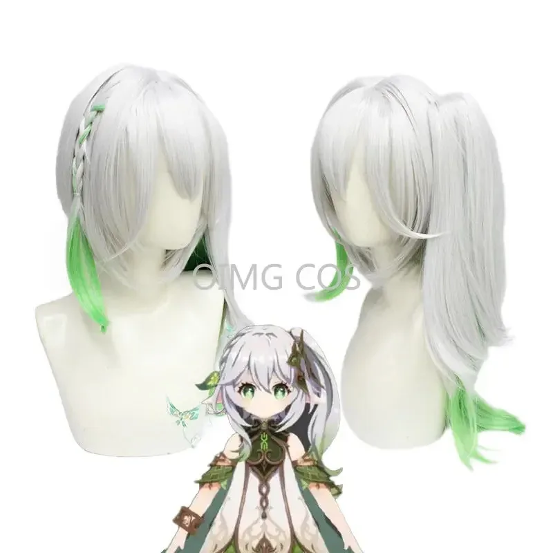 

Genshin Impact Nahida Косплей Парик Аниме Костюмы на Хэллоуин для женщин Игра