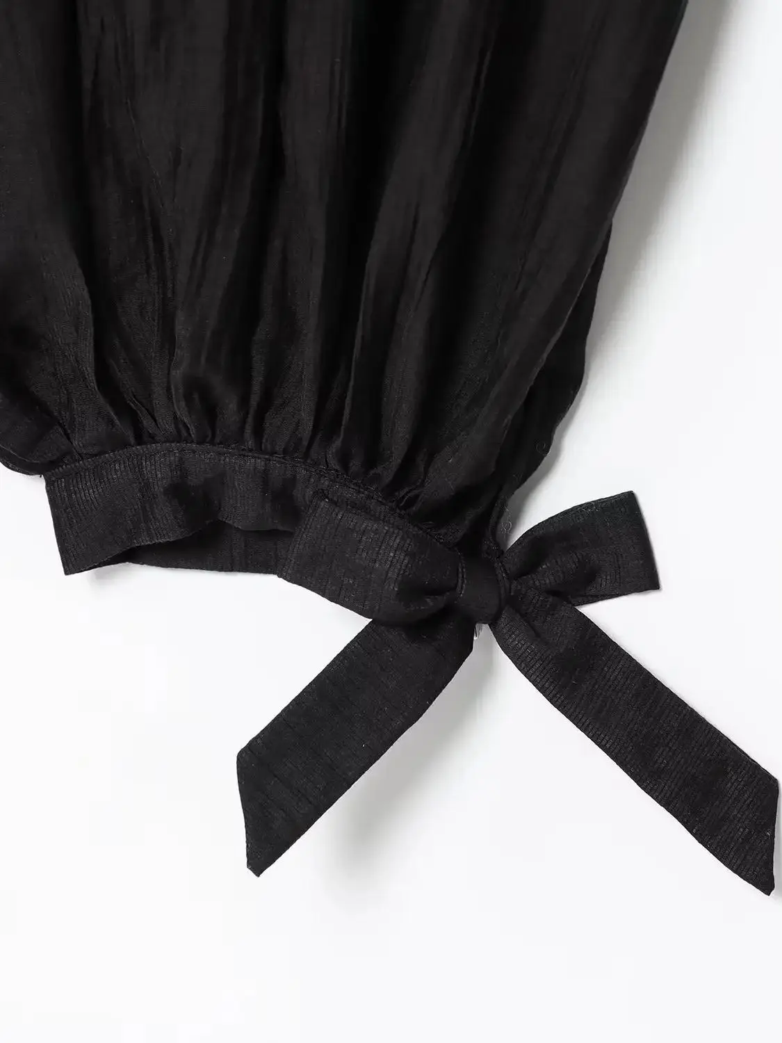 2026 Pantalones deportivos largos y esponjosos Vintage europeos y americanos para niña, pantalones informales elegantes con cintura elástica y puños con lazo y globo